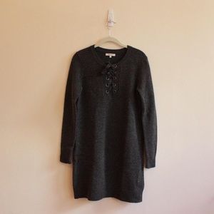 Brown Madewell sweater dress